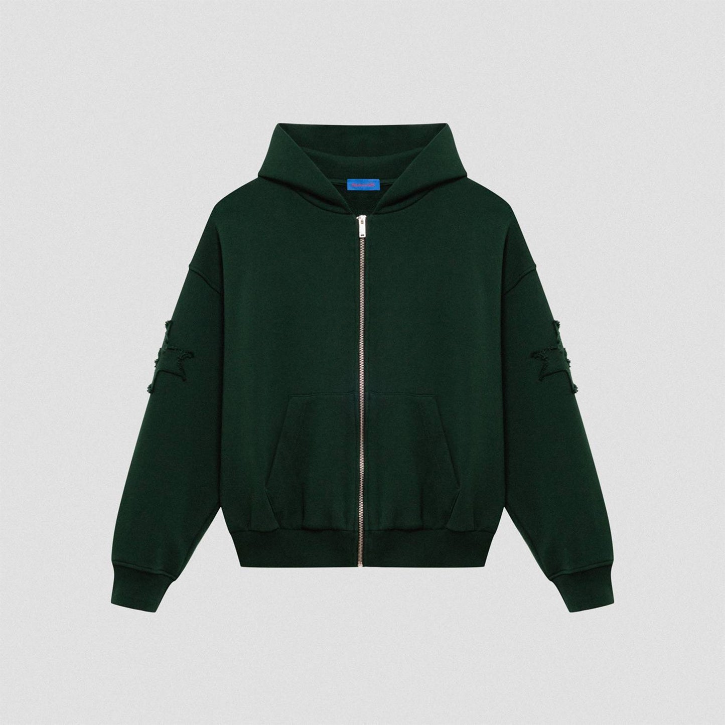 Heavy Weight Zip Hoodie, Green