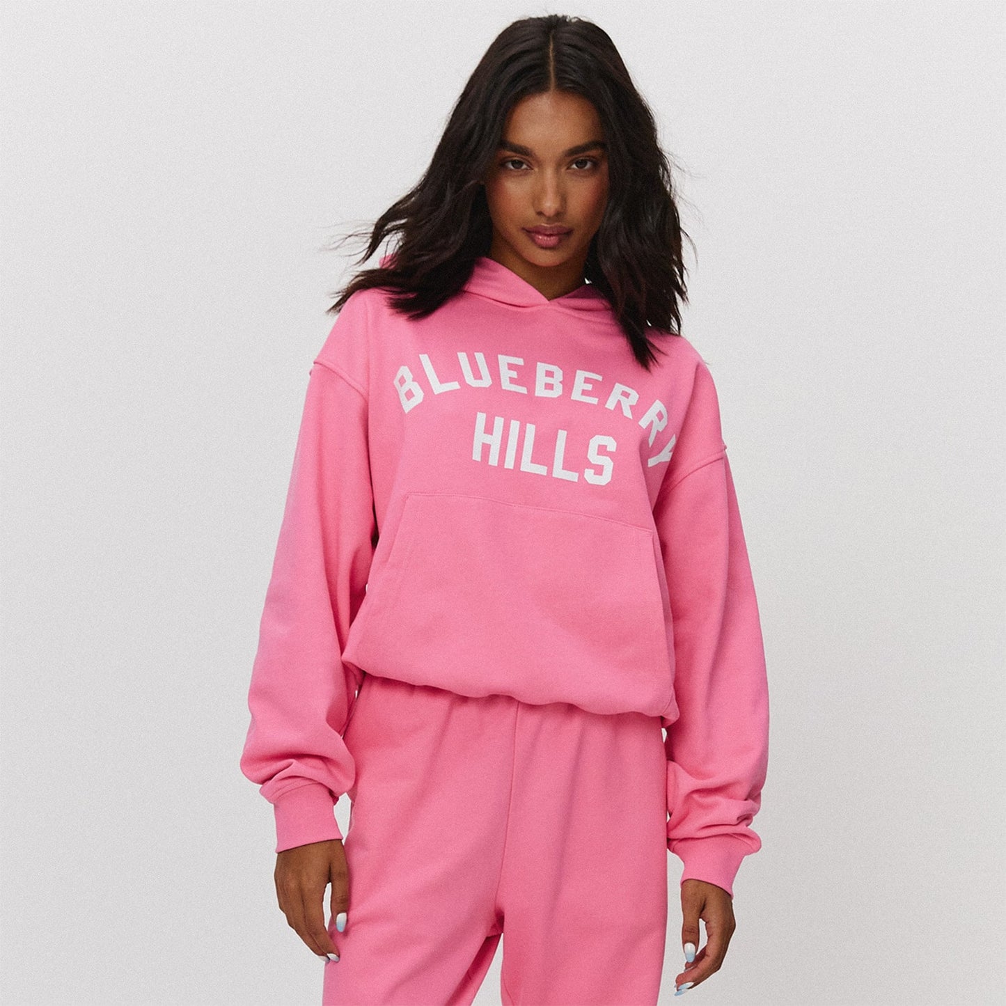College Hoodie, Pink