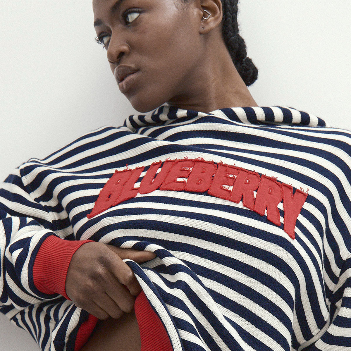Heavy Striped Hoodie