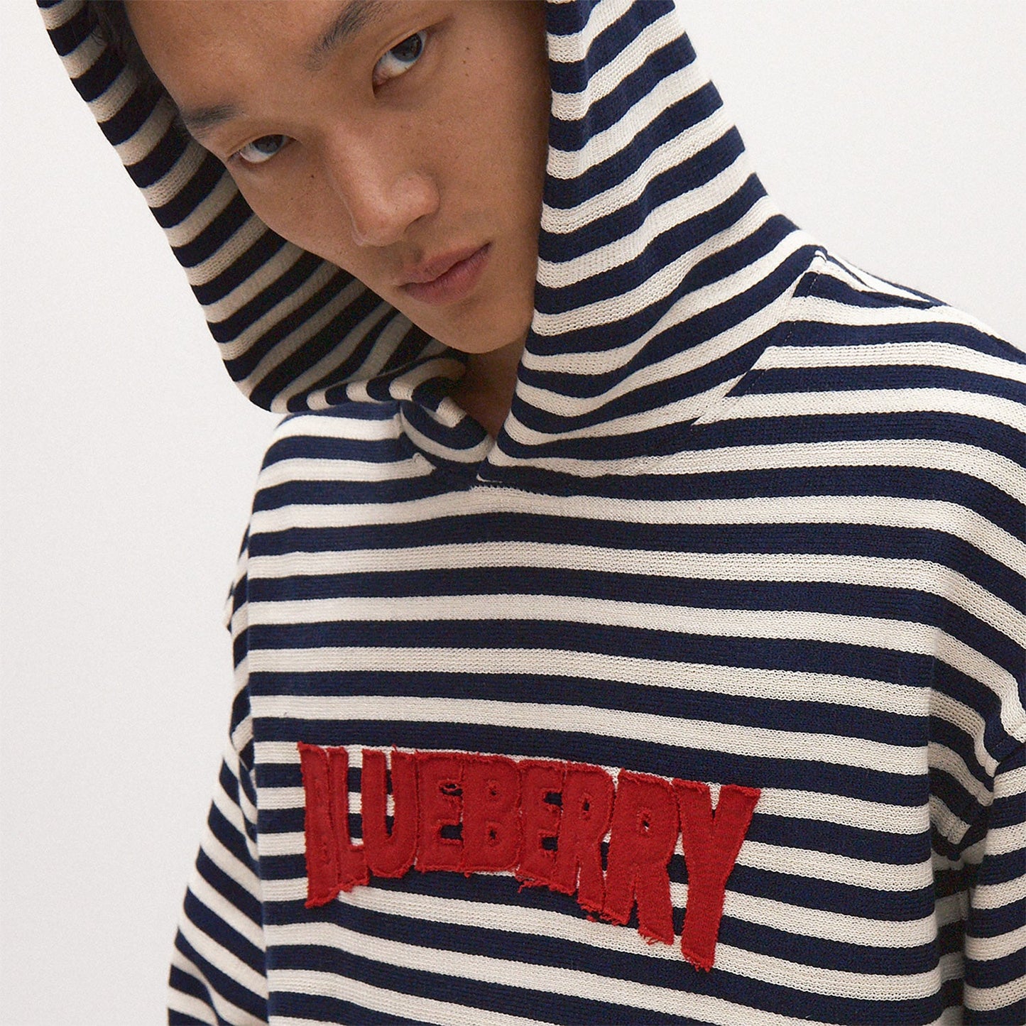 Heavy Striped Hoodie