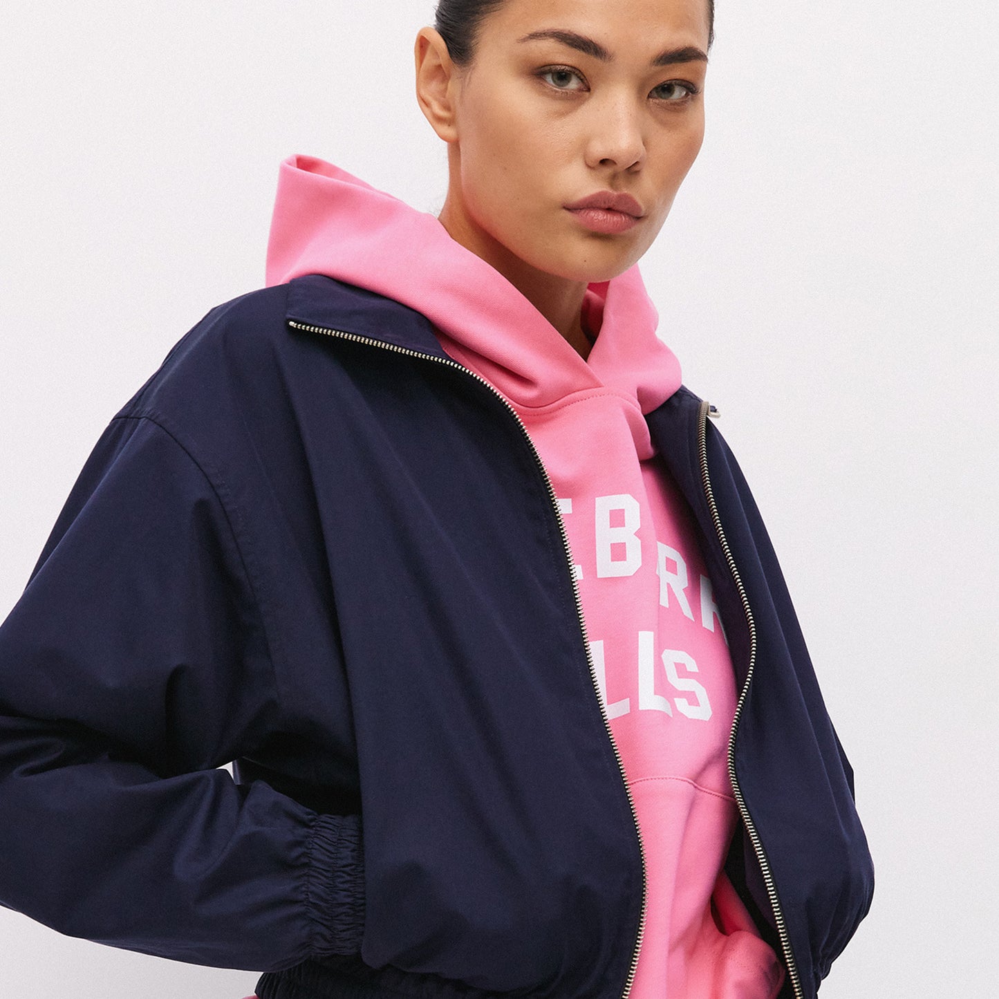 College Hoodie, Pink