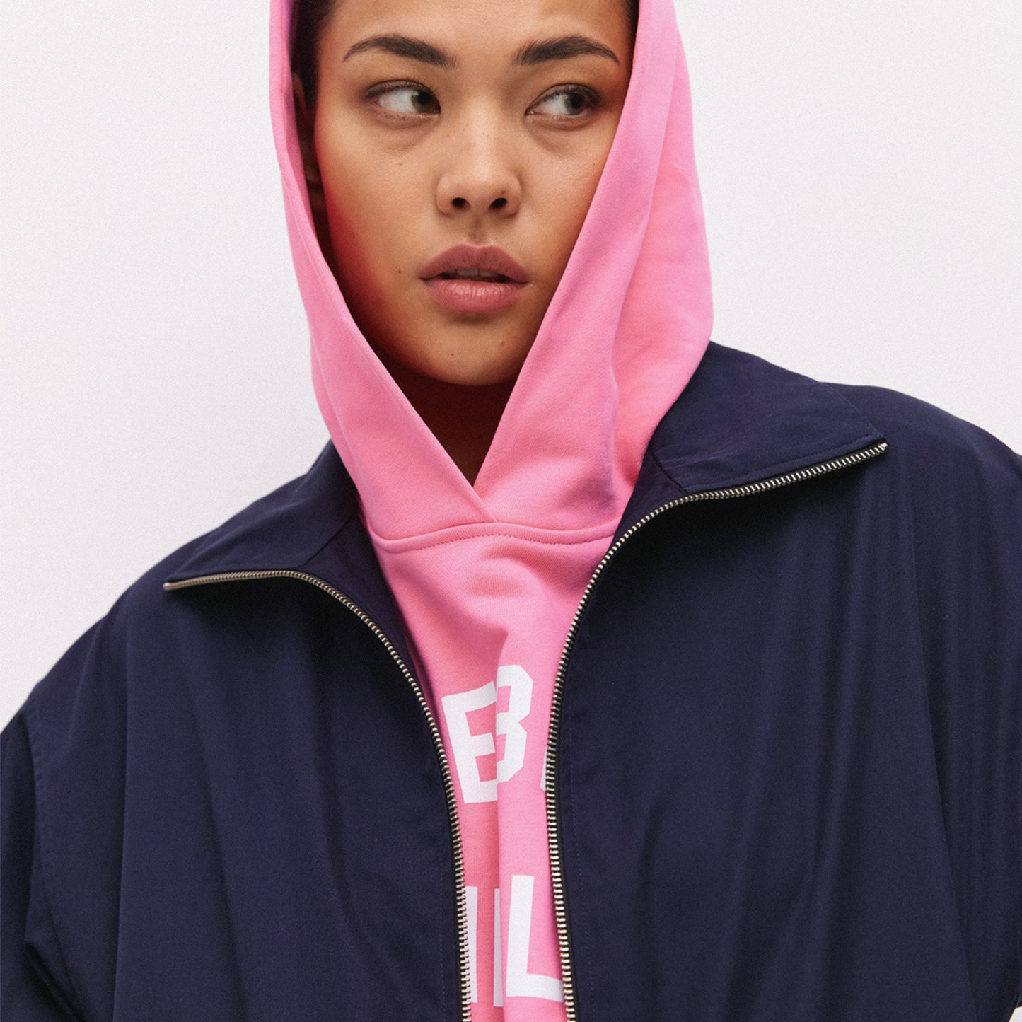 College Hoodie, Pink