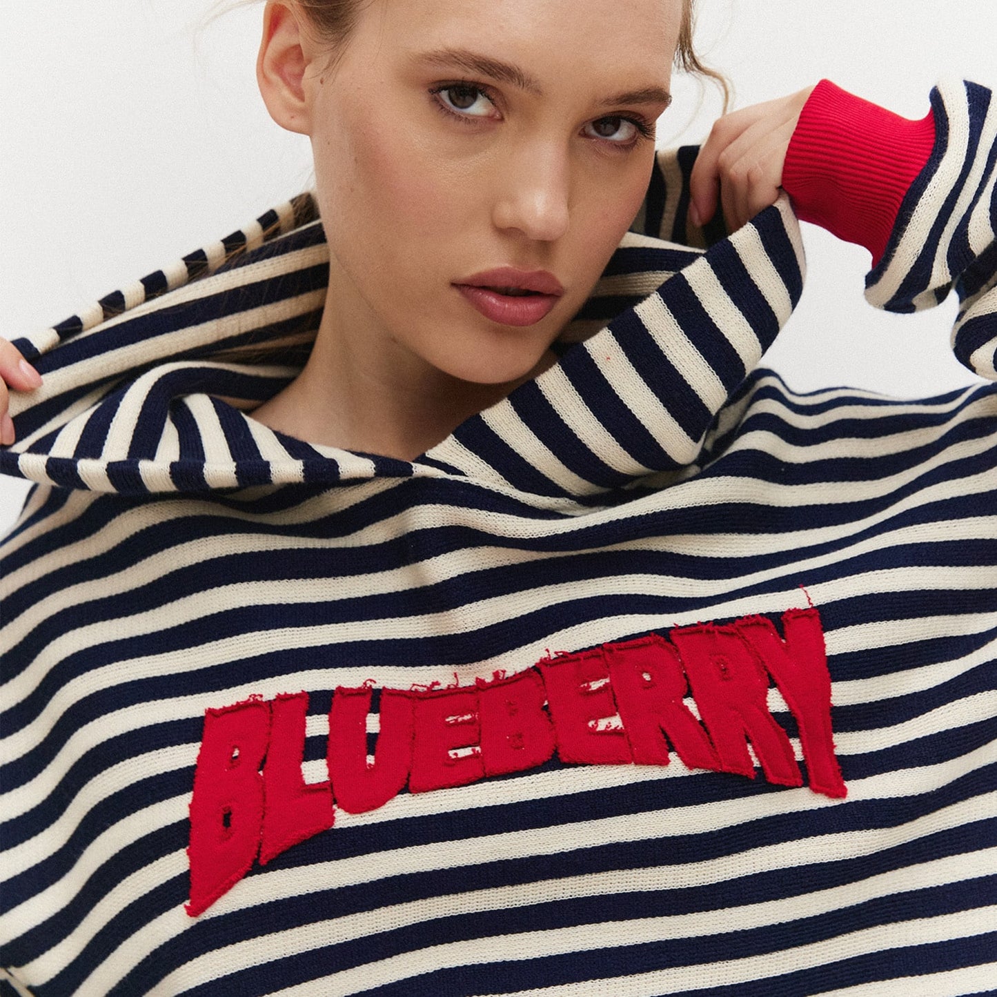 Heavy Striped Hoodie