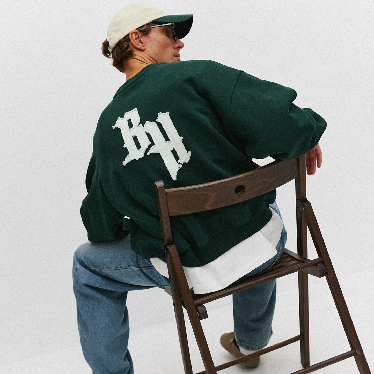 Sweatshirt, Deep Green