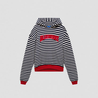 Heavy Striped Hoodie