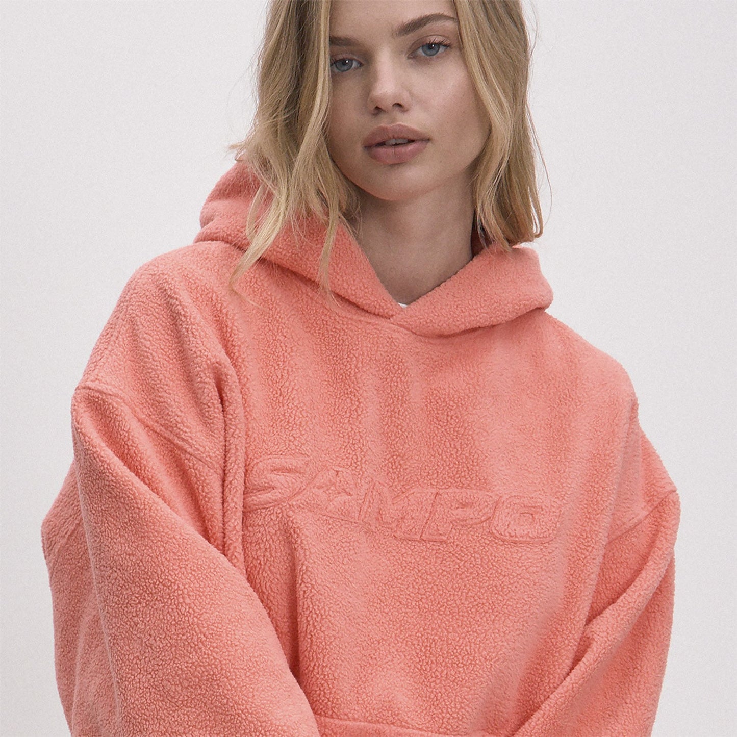 Polar Hoodie, Salmon