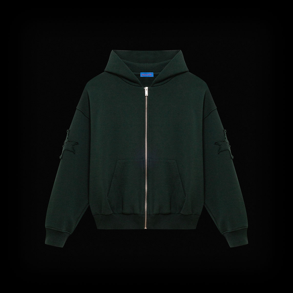 Heavy Weight Zip Hoodie, Green