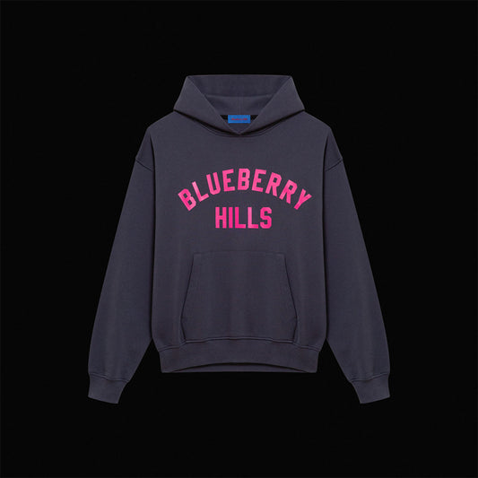 College Hoodie, Blueberry