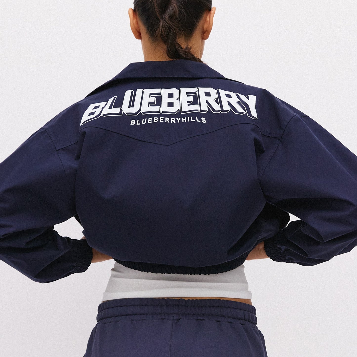 Cotton Jacket, Blueberry