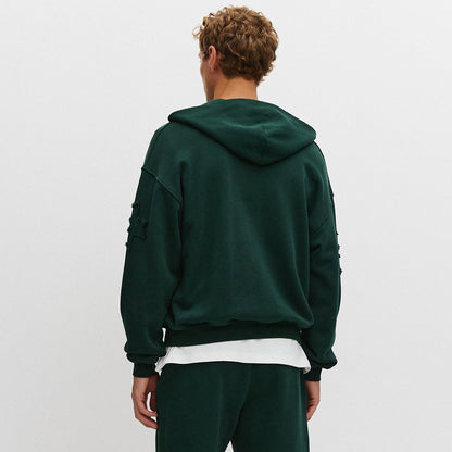 Heavy Weight Zip Hoodie, Green