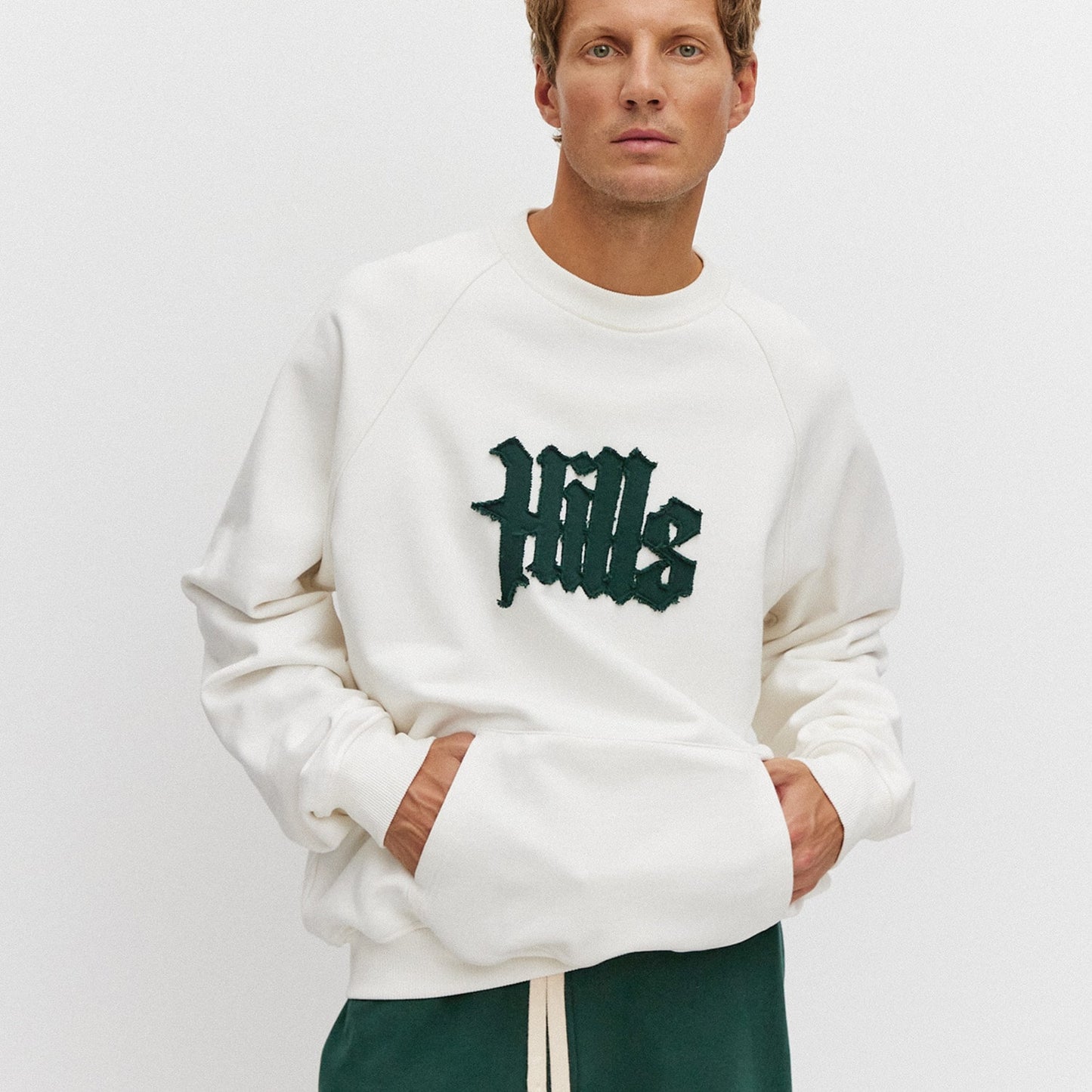 Raglan Sweatshirt, Milk